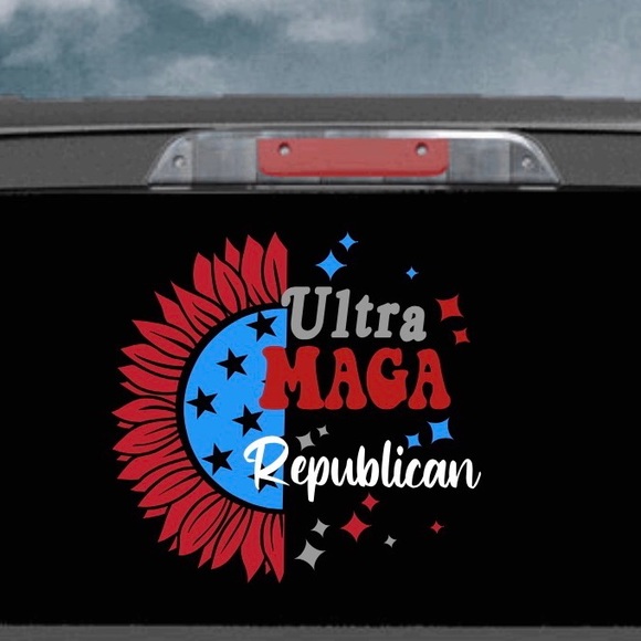 Ultra Maga Republican Sunflower decal - Picture 1 of 1